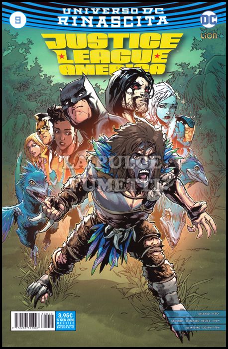 JUSTICE LEAGUE AMERICA #    47 - JUSTICE LEAGUE AMERICA 9 - RINASCITA